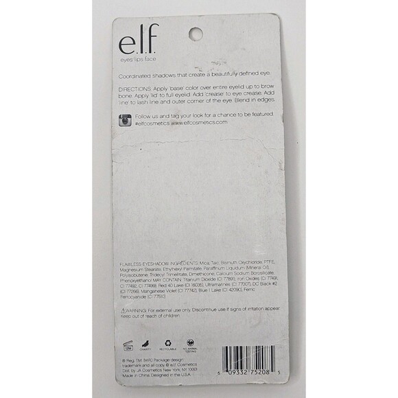 ELF Flawless Eye Shadow Rio De Janeiro NEW Sealed Quad Palette - Picture 3 of 3